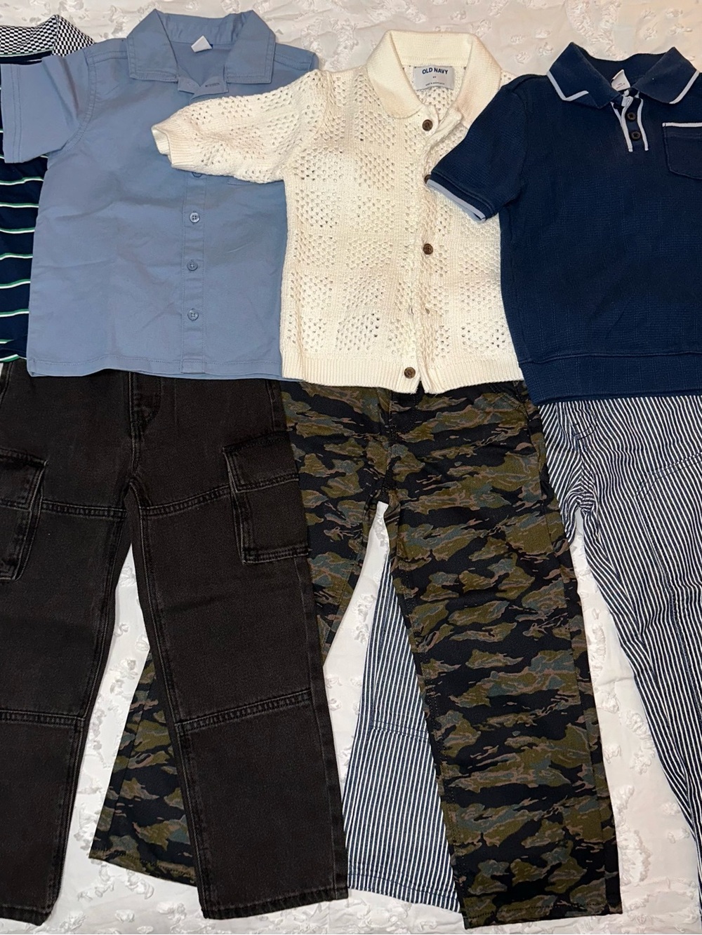 Toddler Boys Clothing Bundle - Tops & Bottoms